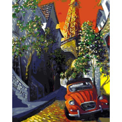 Paint by Numbers Kit Paris T50400078