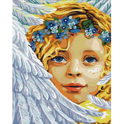 Paint by Numbers Kit Angel 50x40 cm T50400192