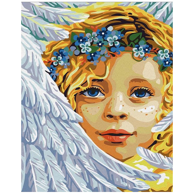 Paint by Numbers Kit Angel 50x40 cm T50400192