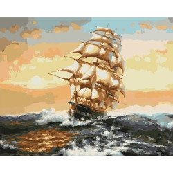 Painting by Numbers Ship 50x40cm T50400245