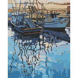 Painting by Numbers Fisherman Coast 50x40cm T50400247