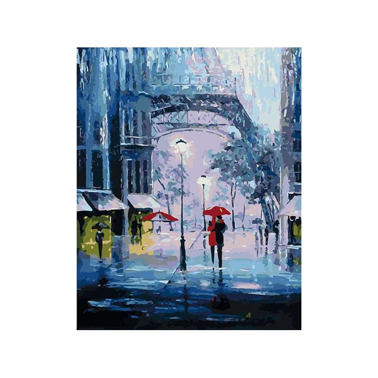 Painting by numbers Rain of Romance 50x40cm T50400251