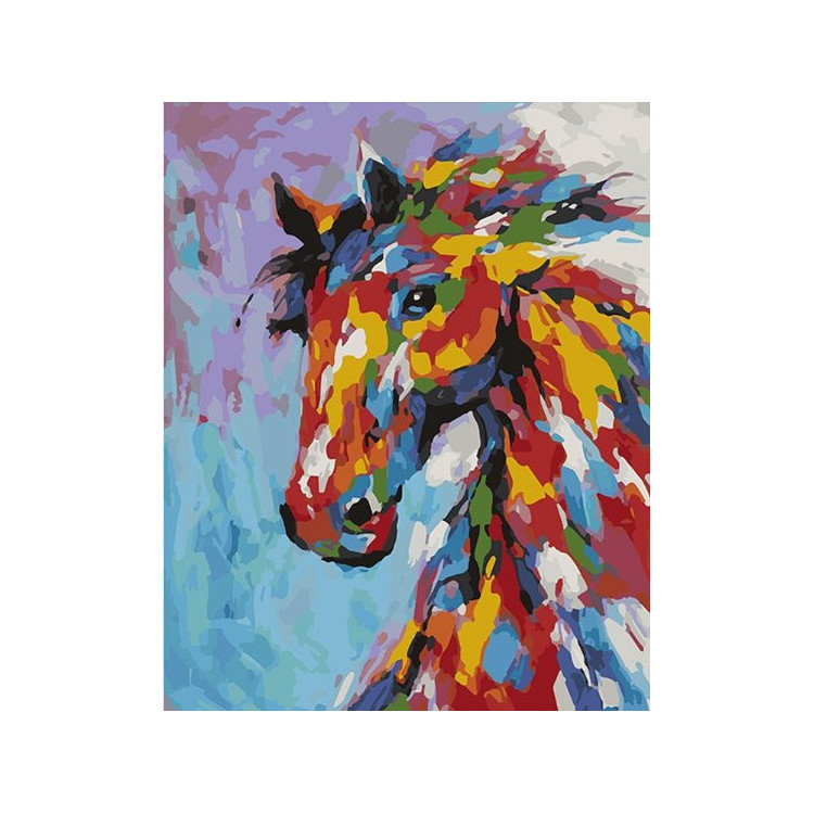 Painting by Numbers kit Horse 50x40cm T50400257