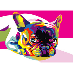 Painting by Numbers French Bulldog A4 29,7x21cm TA40111