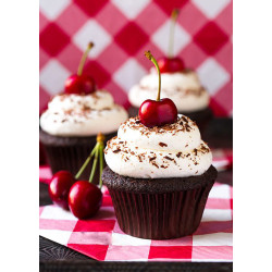 Cherry Cupcake 27*38 cm WD043