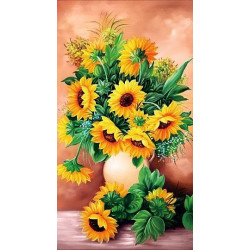 Sunflowers in Vase WD2334