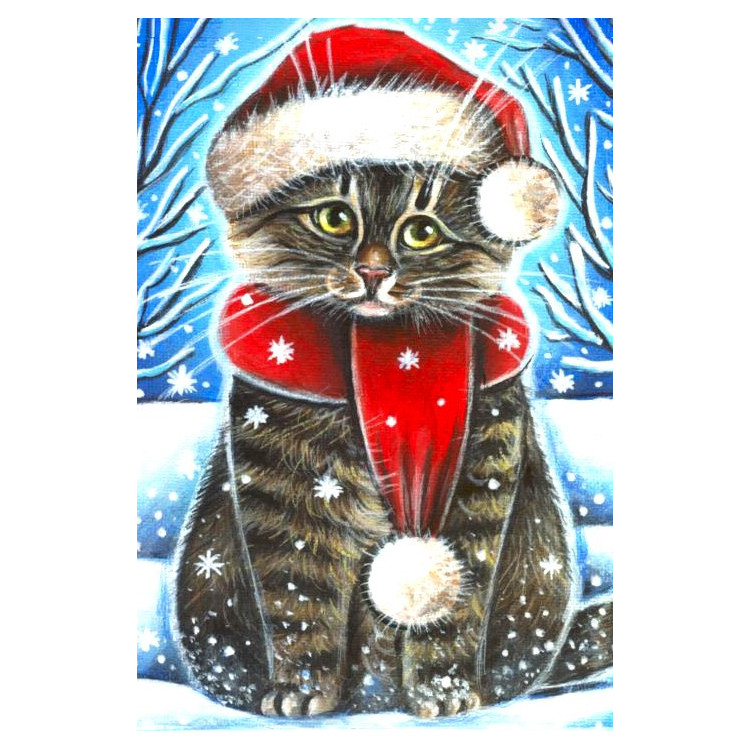 Christmas Cat WD2436