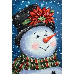 Fancy Snowman WD2437