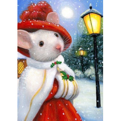 (discontinued) Lady Mouse 27*38 cm WD2438