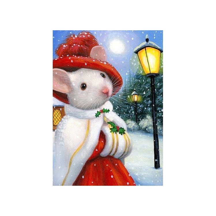 (discontinued) Lady Mouse 27*38 cm WD2438