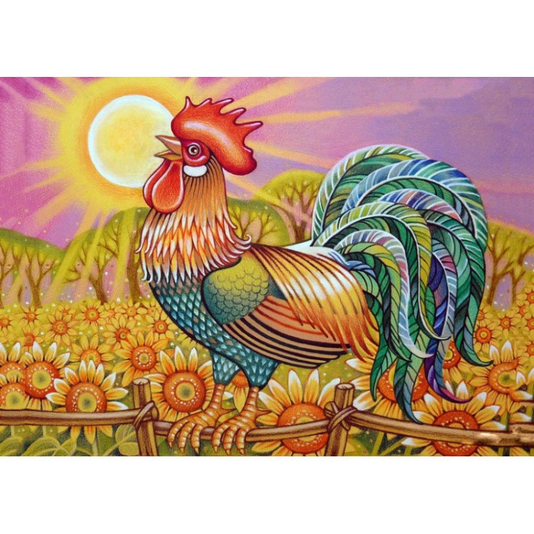 Rooster 38 х 27 cm WD078