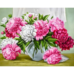 Vibrant Peonies 48*38 cm WD2352