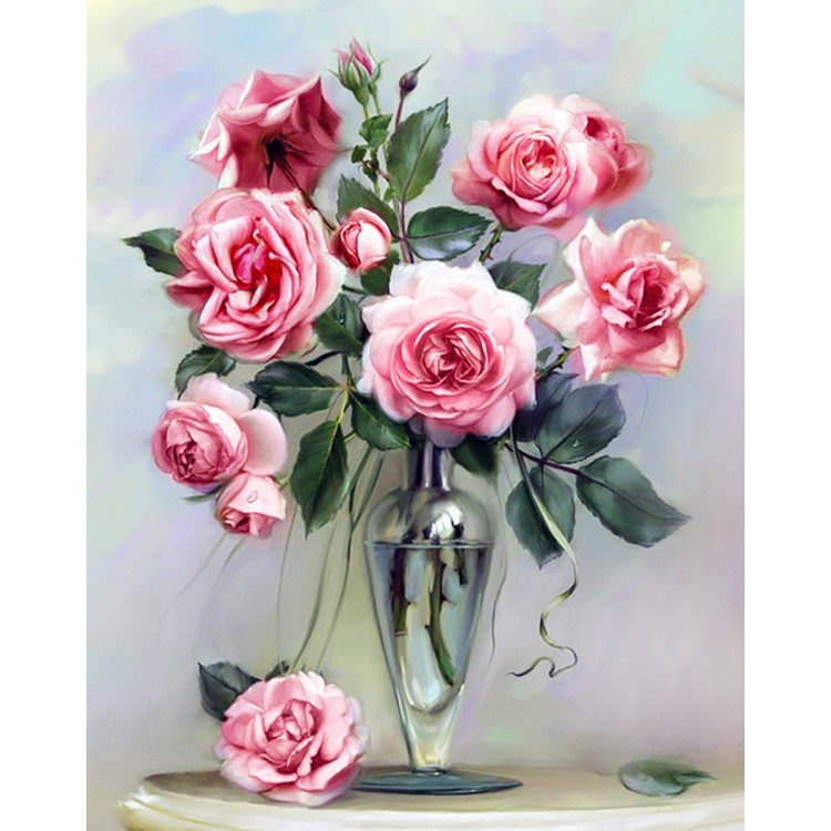 Roses on the Marble Table WD2454