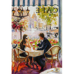 Cafe 48*70 cm WD2458