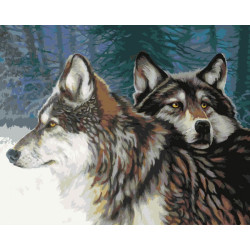 Paint by Numbers Kit Wolf Eyesight T40500033