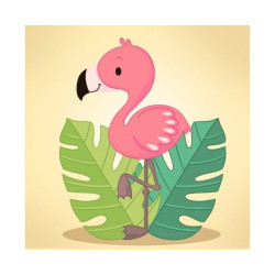 Flamingo 20?20 cm WD2537