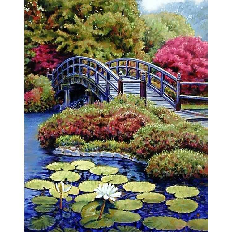 Japanese Garden 38*48 cm WD096