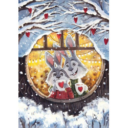 (Discontinued)Rabbits' Cosy Home WD2384