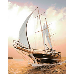 Yacht 38 х 48 cm WD227