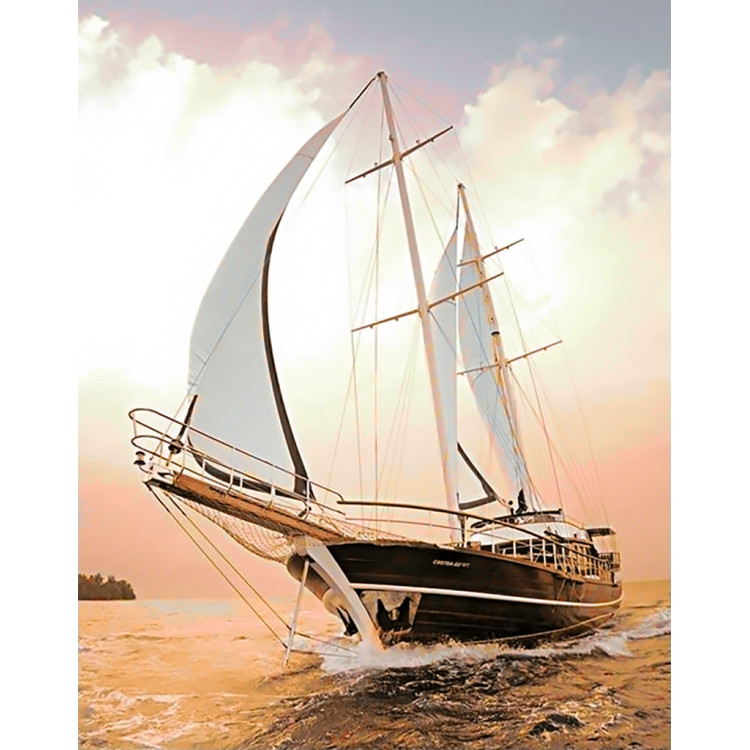 Yacht 38 х 48 cm WD227