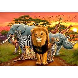 copyright SALE African Beasts  70*48 cm WD2403