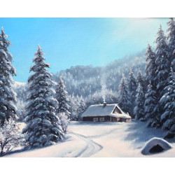 Winter day 50*40 cm WD2610