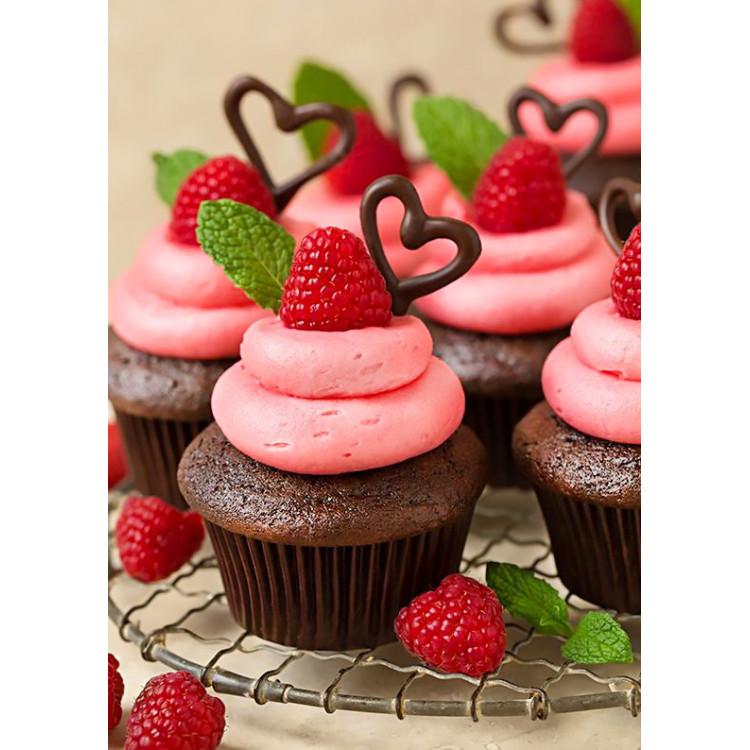 Strawberry Muffins 27*38 cm WD2312