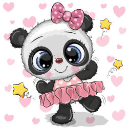 Panda Ballerina WD2479