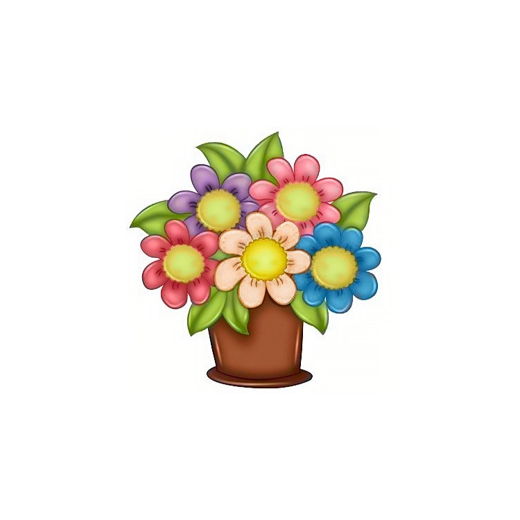 (Discontinued)Bouquet 20*20 cm WD297