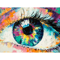 Rainbow Eye 40*30 cm WD3004