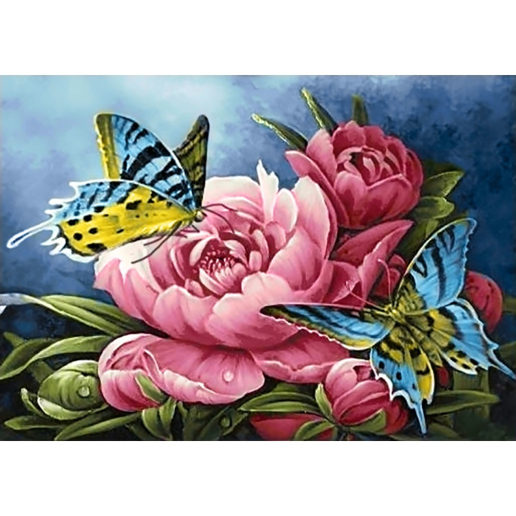 Butterflies and Peonies WD2493