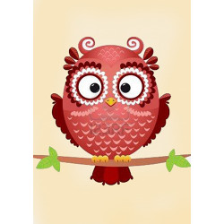 Owl Phil 20 х 30 cm WD250