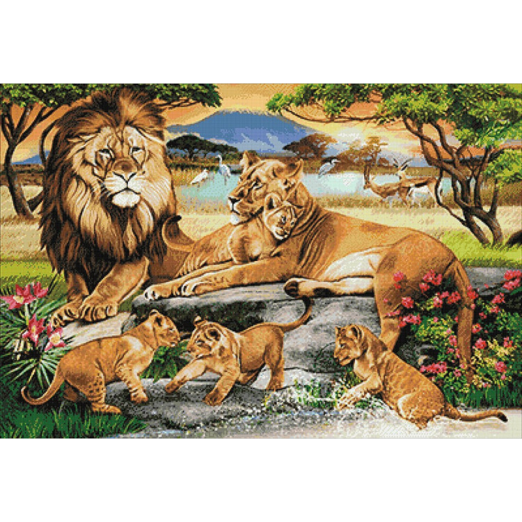 Lion Family WD2507