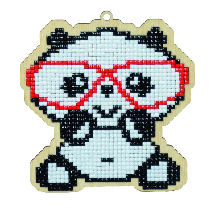 Panda in Glasses WW152