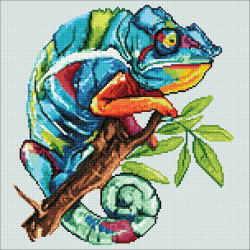 Chameleon 38*38 cm WD2514