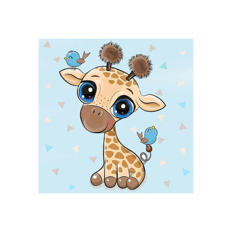 Baby Giraffe 20*20 cm WD2528