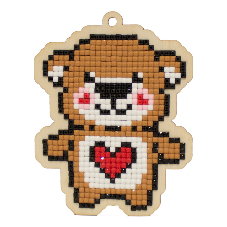 Teddy Bear Heart WWP325