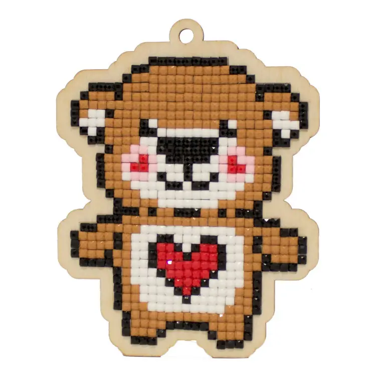 Teddy Bear Heart WWP325