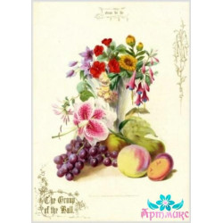 Rice card for decoupage "Still life No. 2" 21x29 cm AM400072D