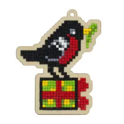 Christmas Bullfinch WWP439
