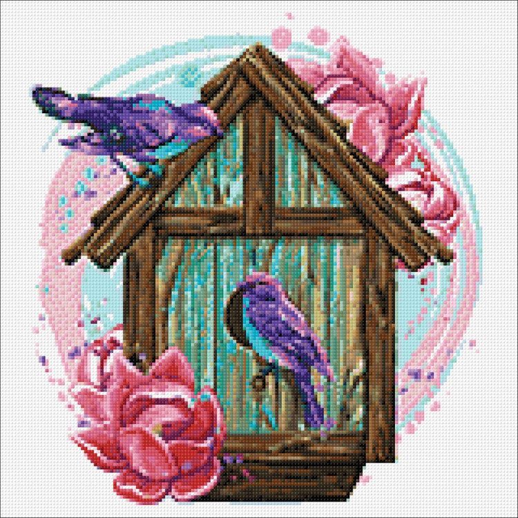 Birds' house 40x40 WD3012