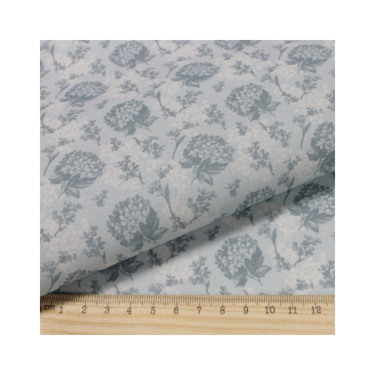 Vintage Hydrangeas N3 Grey-Blue AM629003T