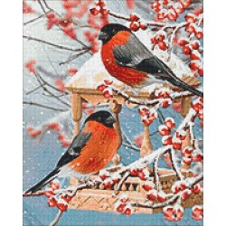 Two bullfinches 40?50 WD3043