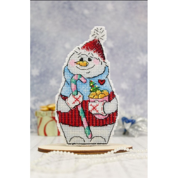 Snowman with sweets SR-845