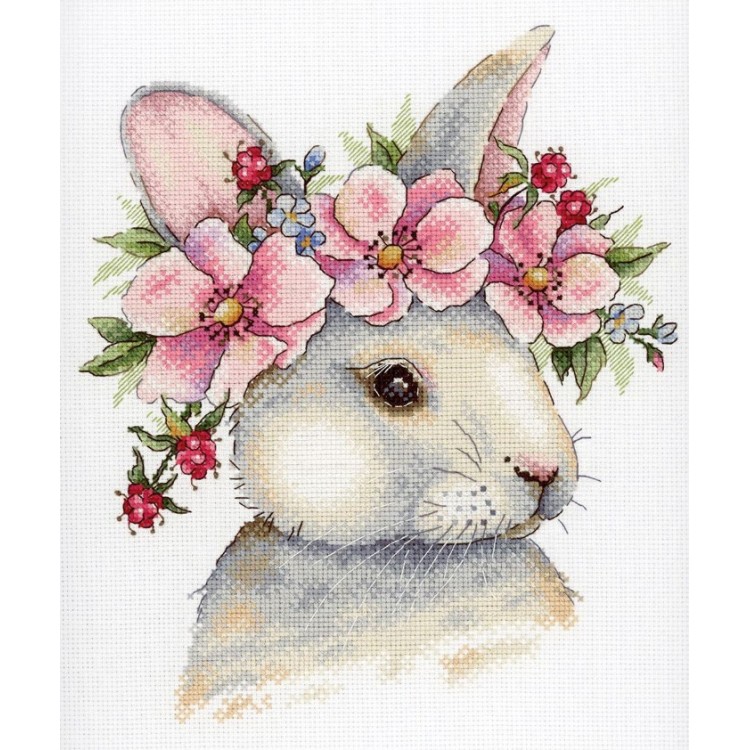 Rabbit in flowers SNV-785