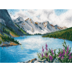 Cross-stitch kit "Mountain Lake" S1506