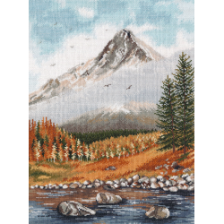 Cross-stitch kit "Autumn in the mountains" S1514