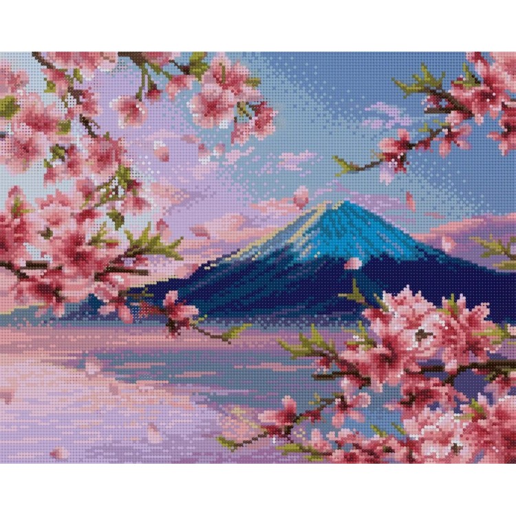 Diamond painting with subframe "Mount Fuji" 40*50 cm DP002