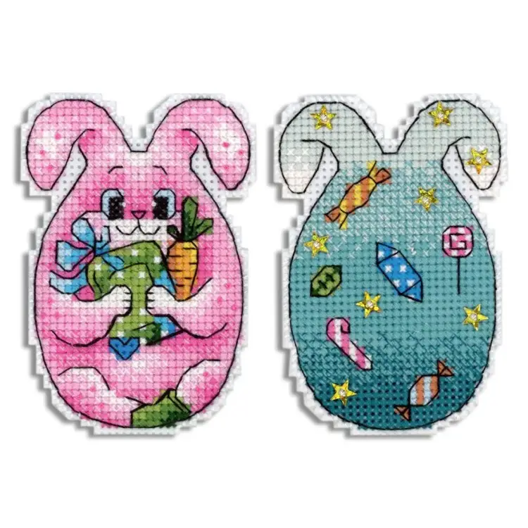 Cross-stitch kit "Carrot surprise" SR-862 Cross-stitch kit "Carrot surprise" SR-862