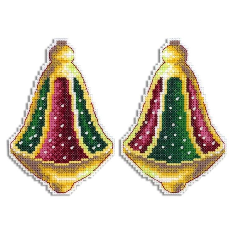 Cross-stitch kit "Christmas tree toy. Bell" SR-864